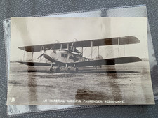 CROYDON AIRPORT IMPERIAL AIRWAYS  OFFICIAL POSTCARD EMPIRE EXHIBITION