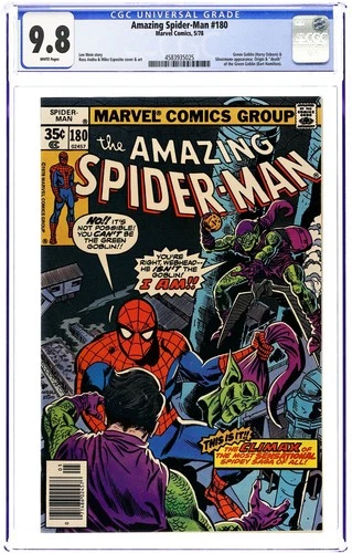 Amazing Spider-Man #180 CGC 9.8 1978 4583935025