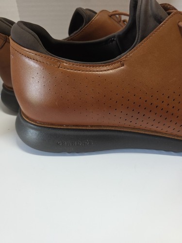 Cole Haan Herren ZeroGrand.os Gefüttert Laser Budapester Oxford Hellbraun Stil C25351 Größe 15 - Bild 6 von 11