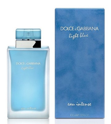 Dolce & Gabbana Light Blue Eau Intense For Women Perfume 3.3 oz ~ 100 ml EDP