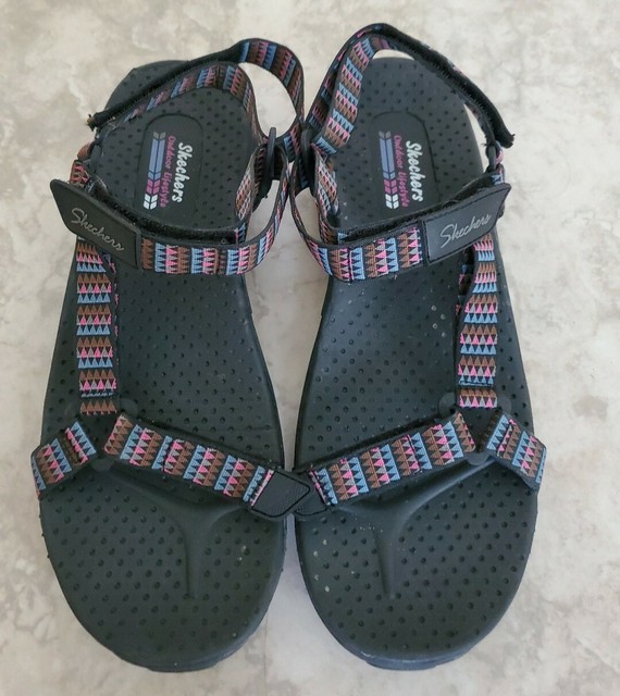 Skechers Outdoor Lifestyle Reggae Women's Sandals 9 Blue ...