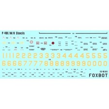 FOXBOT FM48-011 1:48 Masks digital camouflage Su25UB Blue67 Ukrainian Air Forces