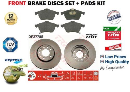 TRW GDB752 Kit pastiglie freni Anteriore per MG MGR V8 per