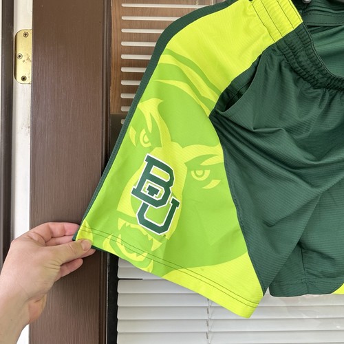 Authentic Nike Baylor University Bears COOL NCAA Basketball Shorts BU Jersey - Picture 5 of 5