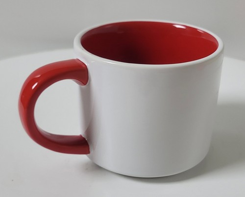 Naughty Nice Stoneware Mug by Threshold ~ Red and White - Picture 3 of 9
