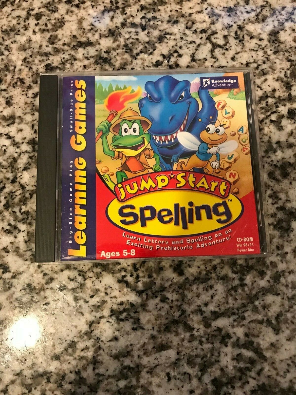 Tested Kids Learning Software - Jump Start Spelling - Ages 5-8 Pc or Mac