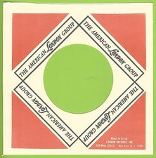 LONDON AMERICAN GROUP REPRODUCTION RECORD COMPANY SLEEVES - pack of 10 