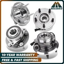 4x Front Rear Wheel Hub Bearing Kit for 2010 - 2017 Chevrolet Equinox