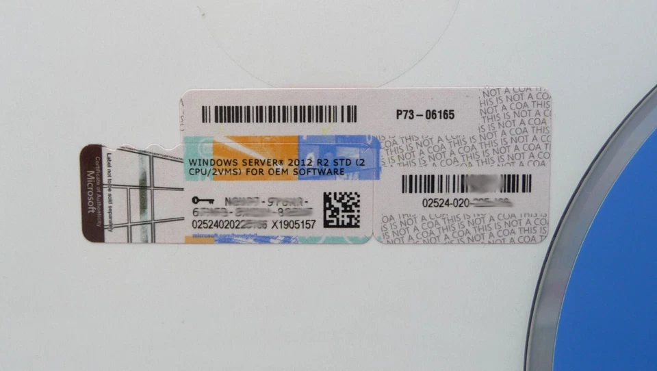 Microsoft Windows Server 2012 R2 Standard -2CPU/2VM- englisch/english -P73-06165 - Bild 2 von 2
