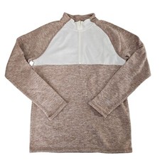 All In Motion Unisex Kids XL 16 Quarter Zip Pullover Sweatshirt Long Sleeve Cozy