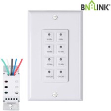 BN-LINK Countdown Digital In-wall Timer Switc...
