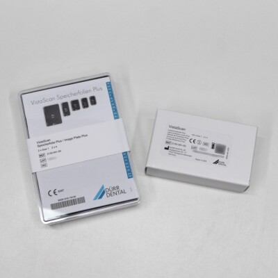 Dürr Dental VistaScan Speicherfolien Plus 2 x Size 1, 2 x 4 REF 2130-041-50 NEU