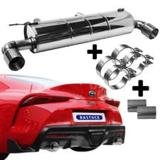 Bastuck Sportauspuff Komplettanlage ab OPF Toyota Supra GR 2.0l je 1x100mm Race