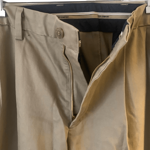 Dockers Uomo Usato Classico Firma Khaki 36X30 Flex Comfort Funzionale - Foto 7 di 13