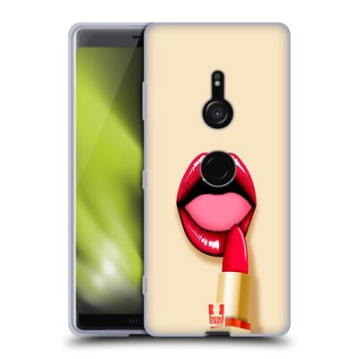 HEAD CASE DESIGNS THESE SEXY LIPS SOFT GEL CASE FOR SONY PHONES 1
