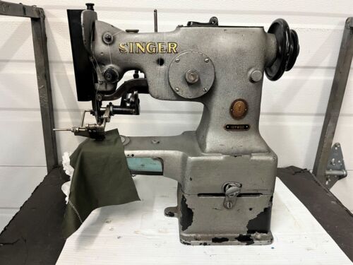 SINGER 107W50 CAMA CILÍNDRICA ZZ CON CABEZAL VOLADOR SOLO MÁQUINA DE COSER INDUSTRIAL - Imagen 2 de 8