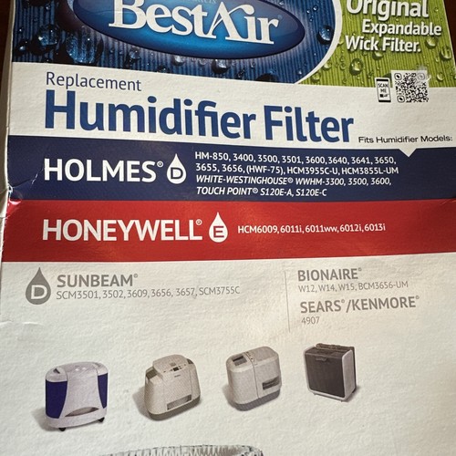 Best Air Replacement Humidifier Filters 2 Pk Fits Many Brands & Model Sealed Box - Picture 6 of 6