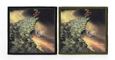 Korn Follow The Leader Sublimated Printed Patch | KoЯn Nu Funk Metal Band Logo