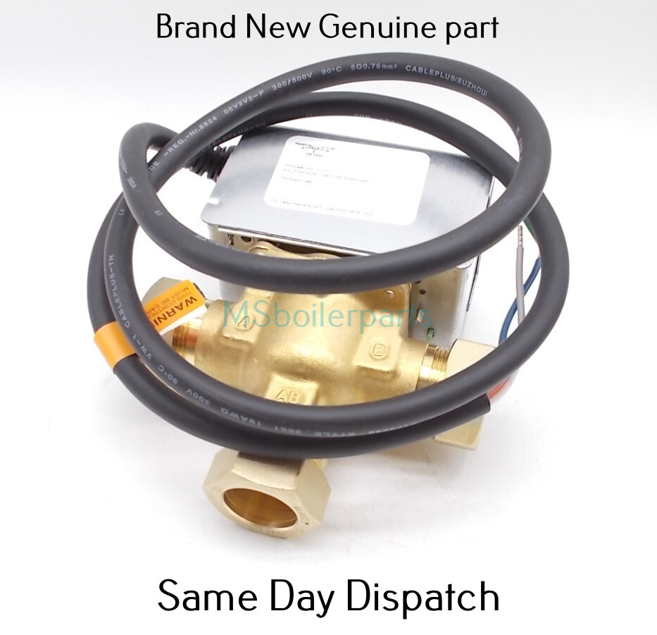 Honeywell 22mm 3 Port Motorised Mid Position Diverter Valve V4073A1039