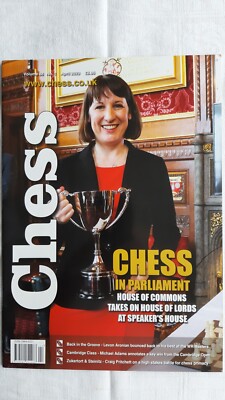 Schach  Chess Englische Zeitschrift Schach im Parlament Nr. 1 / April 2023