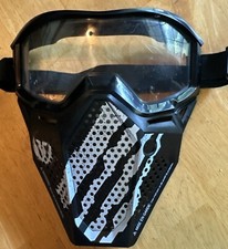 Nerf Rival Phantom Corps Protective Adjustable Face Mask Black White