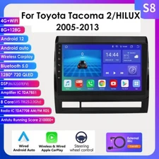 8+128GB For Toyota Tacoma 05-13 Android Octa Core Car Radio Stereo WIFI CarPlay