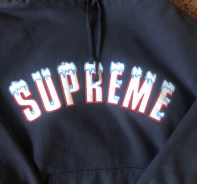 Supreme Icy Arc Hoodie FW20 Navy | Size Large | eBay