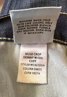 Women’s Dark Wash Hudson Ginny Crop Cuffed Jeans Sz 27 — photo 9