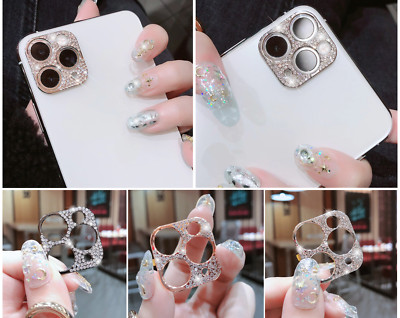 Handy Kameraschutz Hülle Glitzer Bling Bling Linse Edelsteine Phone 11...