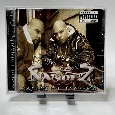 Los Nandez CD Calles de Sangre 2000's Hip Hop Latino Mega Rare New