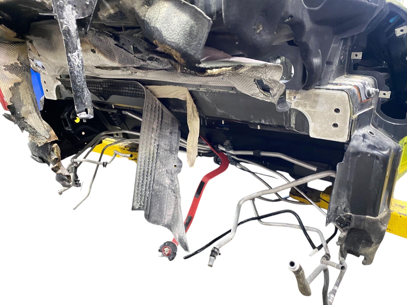 2019-2021 MCLAREN 600LT SPIDER CARBON FIBER BODY SHELL TUB *ENGINE FIRE* OEM
