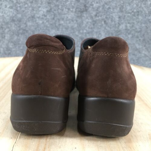 Zapatos Stonefly para mujer 8 mocasines sin cordones cuero marrón punta redonda informales cómodos - Imagen 14 de 23