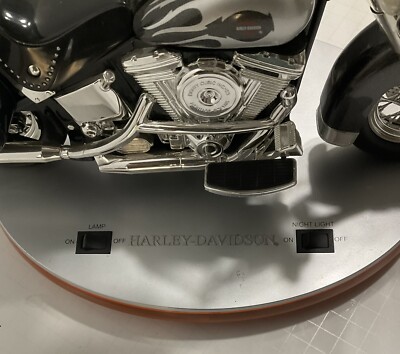 2004 Harley-Davidson Heritage Softail Table Lamp Night Light With