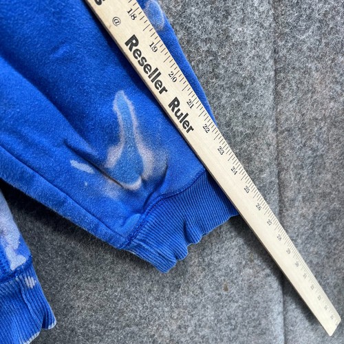 Vintage Nike Sweater Mens XL Blue Crewneck Pullover Fleece Swoosh Washed Y2K - Picture 3 of 13
