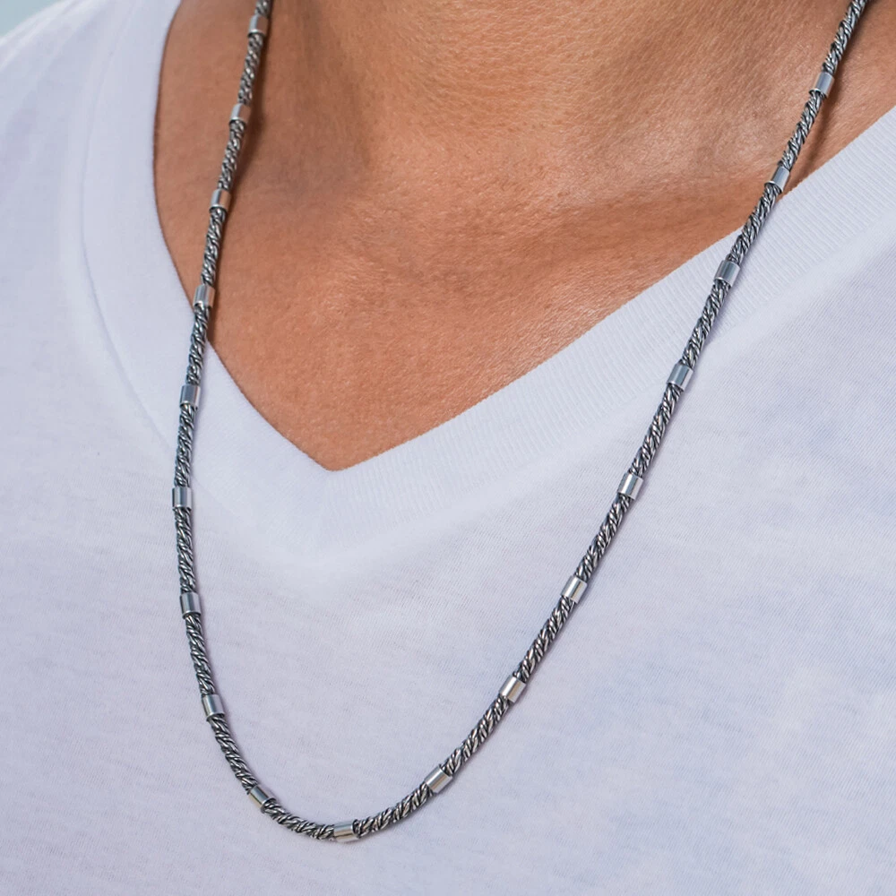 Thin silver 2024 chains for womens