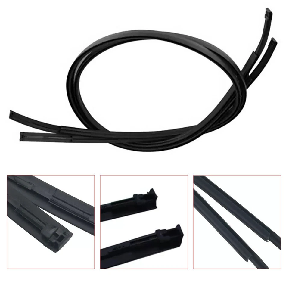 2x molduras por goteo de techo para Toyota Yaris Hatchback 2007-2011 75551-52130 Foto 3 de 4