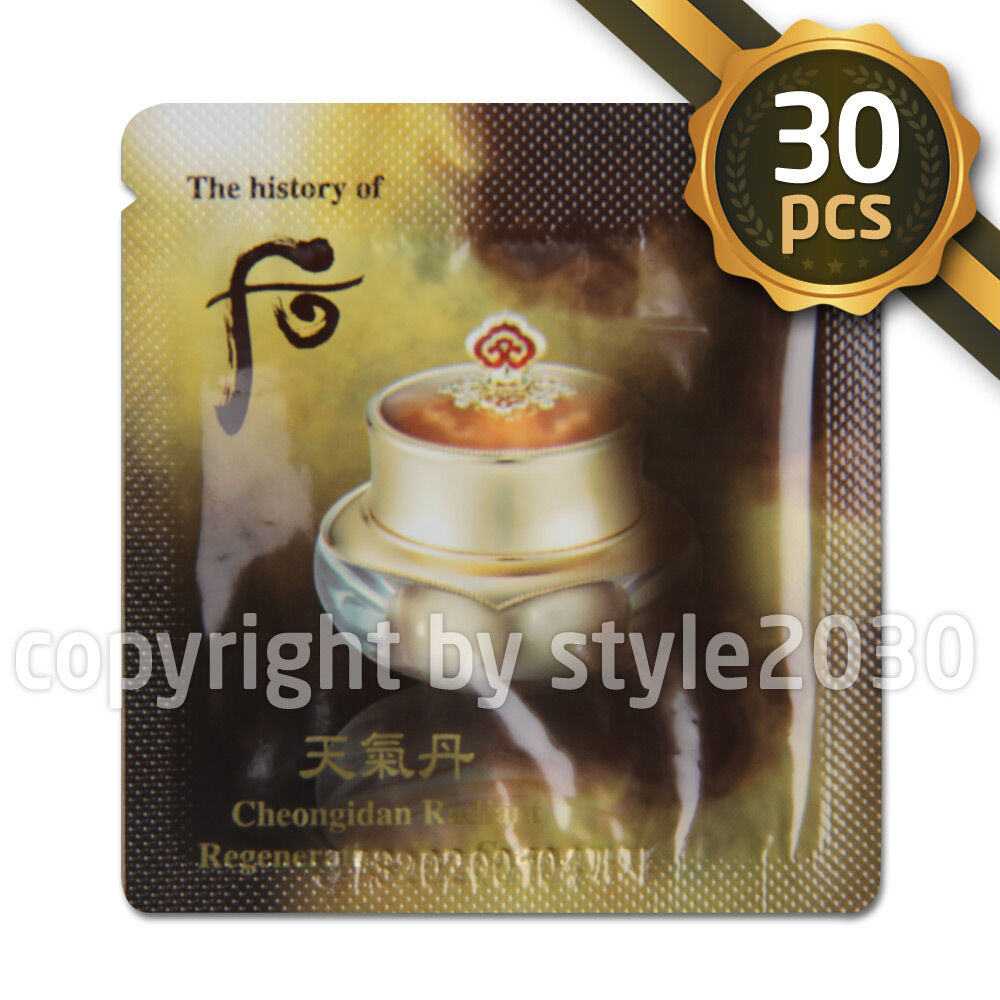 The history of Whoo Cheongidan Hwa hyun Eye Cream Sample 1ml x 30pcs (30ml) 