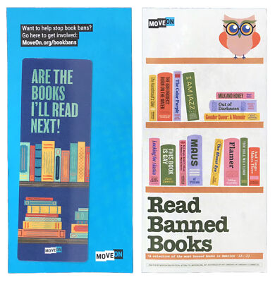   The Books They Ban...Are The Books I'll Read Next  MOVEON BOOKMARK