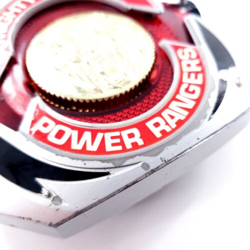 Vtg Mighty Morphin Power Rangers Morpher w/ Sabertooth Coin Tested *PLEASE READ* - Picture 3 of 9