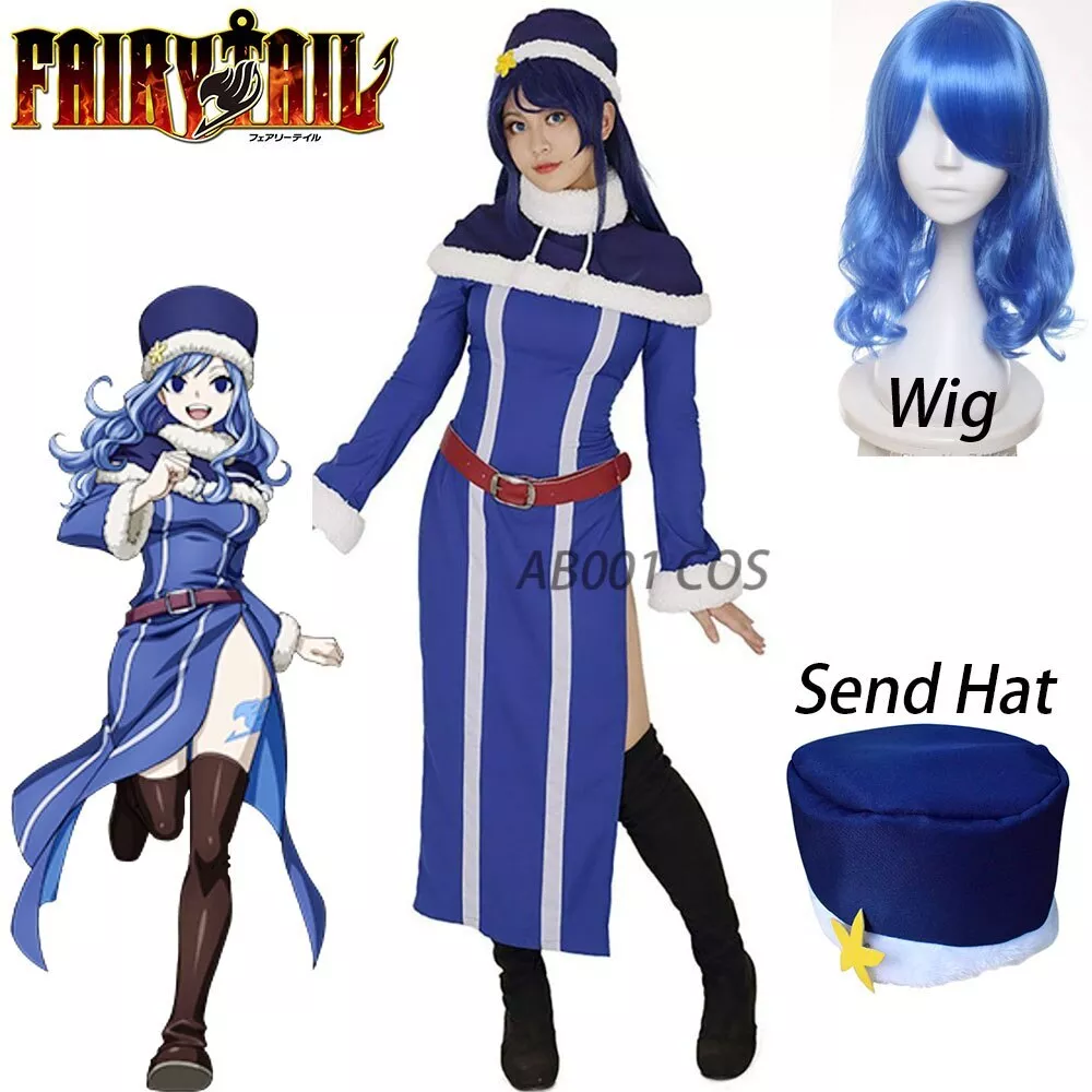 Anime Fairy Tail Cosplay Costumes Juvia Lockser Cosplay Costume