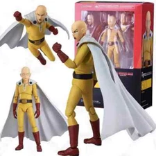 One Punch Man” Anime Saitama Action Figures Figma 310 Model Toys Gift Brand New