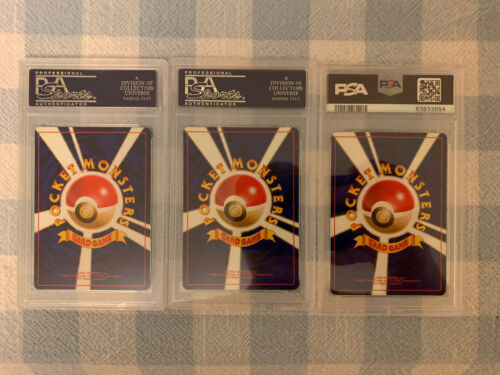 Pokemon Japanese Articuno Zapdos Moltres - ANA All Nippon Airways Promos - PSA 9 - Picture 5 of 5
