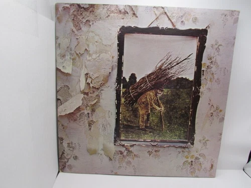 LED ZEPPELIN IV Zoso 1971 Album VINYL LP Atlantic 7208 Porky Pecko Duck w Inner