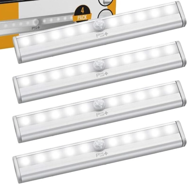 LED Motion Sensor Light, LED Battery Operated Lights, Under Lighting eBay