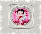Betty Boop, My Valentine,  Glass Coaster Limited Edition by Cellini Plaques
