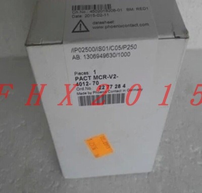 ONE NEW PHCENIX CONTACT PACT MCR-V2-4012-70 #F9