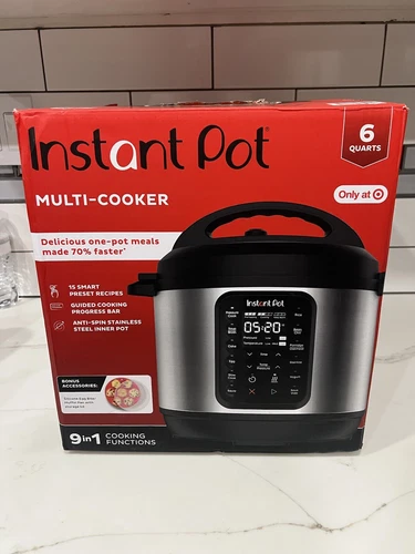 Instant Pot 6qt 9-in-1 Pressure Cooker Bundle