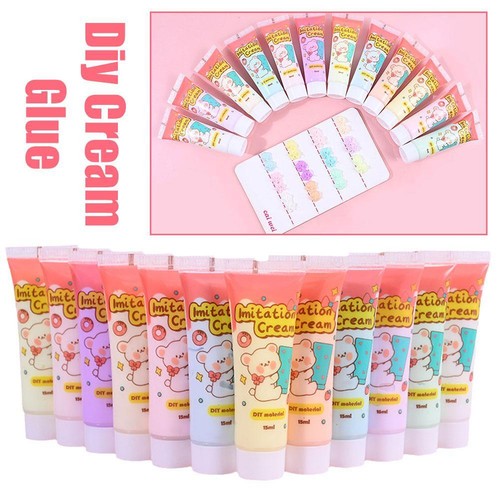 Cream Glue 15ml Handmade DIY Material Simulation Cream Hot Glue S3 M5Z9