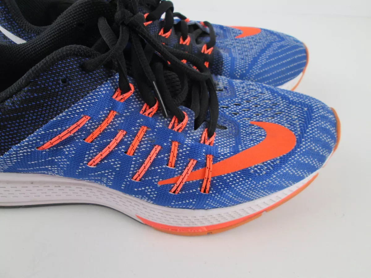 Nike Womens Air Zoom Elite 748589 408 Blue Orange Lace Up Running
