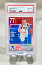 🔥 ONLY 1 On eBay! 2018 Chronicles Red Luka Doncic RC PSA 10 #512 /149!🔥